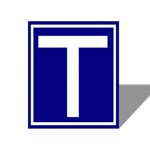 Mágneses T-betű (tanuló vezető)