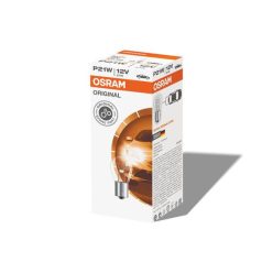 Osram 12V 21W P21W 7506 izzó, 10db/doboz