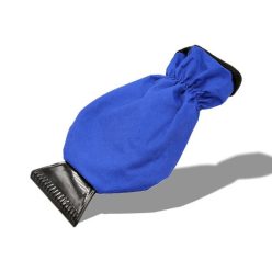 Jégkaparó kesztyűs