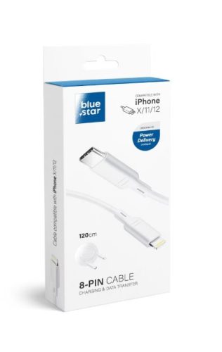 Blue Star adatkábel USB C-Lightning (x,11,12)