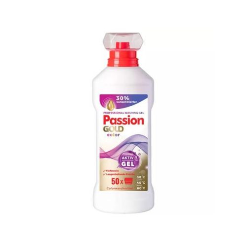 PASSION GOLD mosógél színes 2L | 50 mosás | 6db/krt