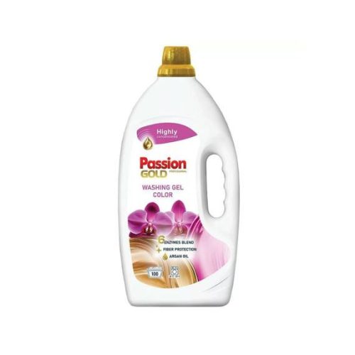 PASSION GOLD mosógél színes - argán olajjal 4L | 100 mosás | 3db/krt