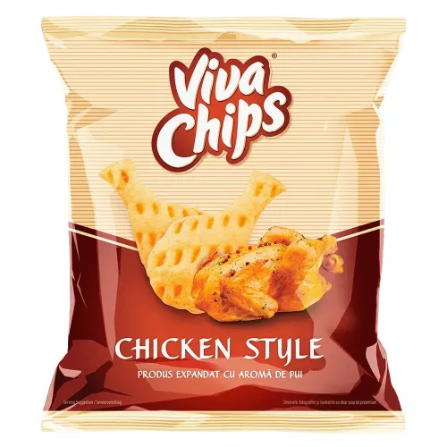 Viva Csirkés chips 50g | 24db/krt