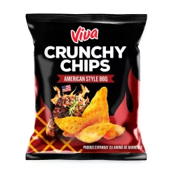 Viva barbeque crunchy chips 50 gr | 24db/krt