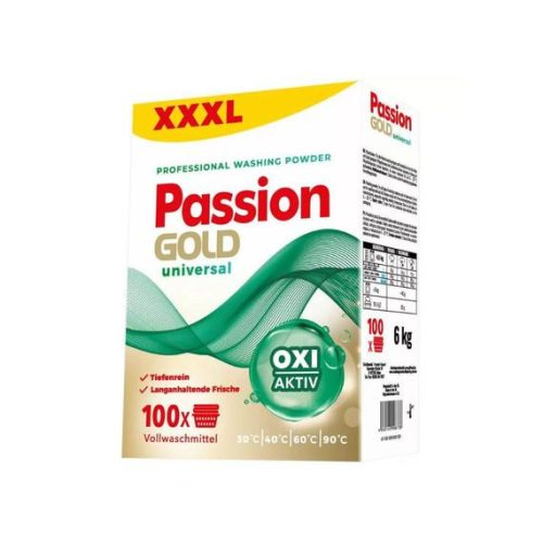 PASSION GOLD mosópor univerzális 6kg  | 100 mosás
