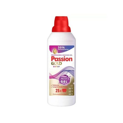 PASSION GOLD mosógél színes 1L | 25 mosás | 8db/krt