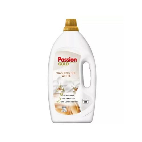 PASSION GOLD mosógél fehér - argán olajjal 4L | 100 mosás | 3db/krt