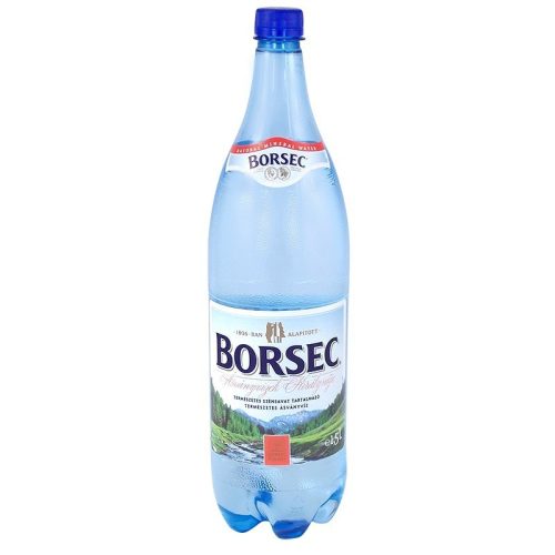 Borsec ásványvíz szénsavas 1,5L (DRS) | 6db/krt