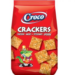 Croco Szezámos-mákos kréker 100g | 12db/krt