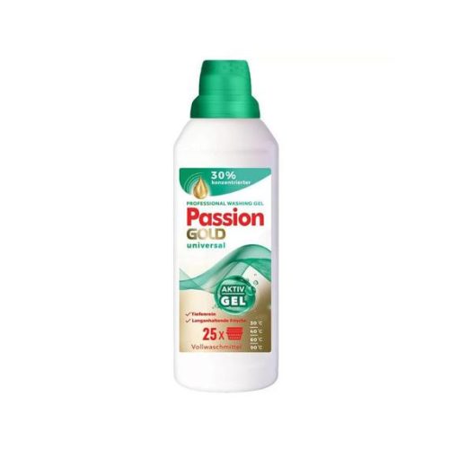 PASSION GOLD mosógél univerzális 1L | 25 mosás | 8db/krt