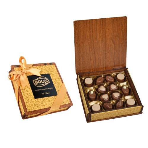 Bolci Wood&Leather Box Gold 130g | 12db/krt