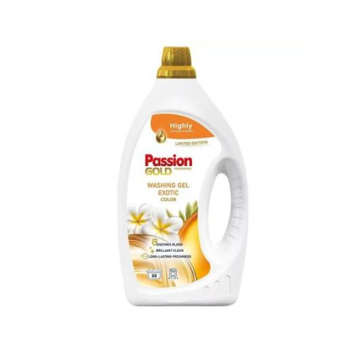 PASSION GOLD mosógél színes Exotic 3,52L | 88 mosás | 3db/krt