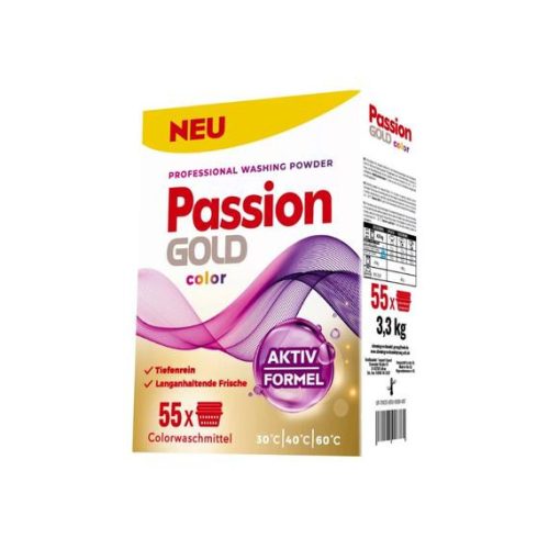 PASSION GOLD mosópor színes 3,3kg | 55 mosás