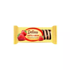 Delisana piskótakorong epres 135g | 20db/krt