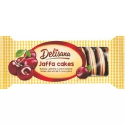 Delisana piskótakorong meggyes 135g | 20db/krt