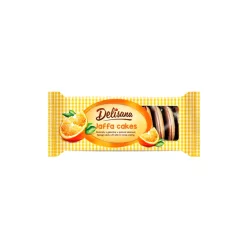 Delisana piskótakorong narancs 135g | 20db/krt