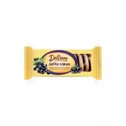 Delisana piskótakorong feketeribizli 135g | 20db/krt