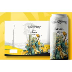   Diósgyőri alkoholmentes sörital Citrom 0,5L (DRS) | 24db/krt