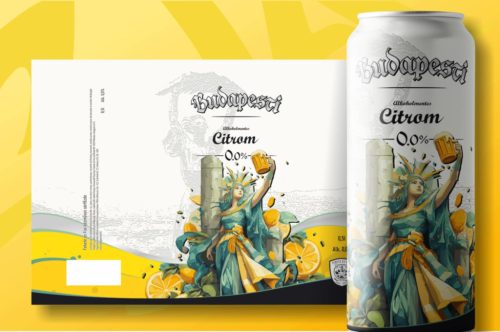 Diósgyőri alkoholmentes sörital Citrom 0,5L (DRS) | 24db/krt