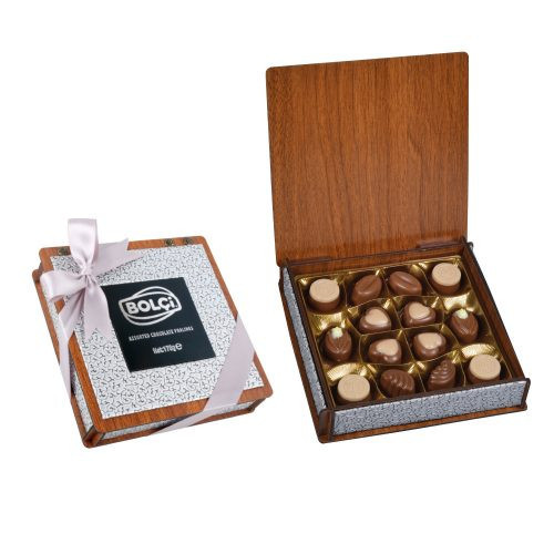 Bolci Wood&Leather Box Silver 130g | 12db/krt