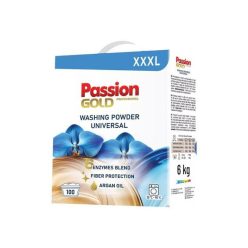   PASSION GOLD mosópor univerzális - argán olajjal illatosított 6kg | 100 mosás