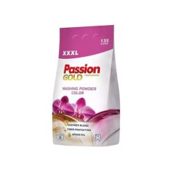   PASSION GOLD mosópor színes - argán olajjal illatosított 8,1kg | 135 mosás