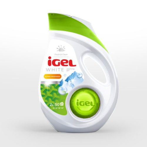 iGEL White mosógél fehér ruhákhoz - 50 mosás 2L