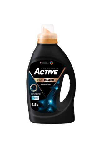 Active mosógél Pro Black 1,5L | 30 mosás | 3db/krt