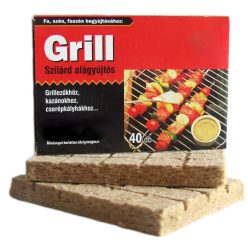 Grill szilárd alágyújtós 40 db-os