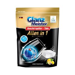   Glanz Meister ECO Label Ultimate citromos mosogatógép tabletta All in One 90db | 7db/krt