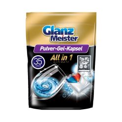   Glanz Meister Ultimate por-gél mosogatógép kapszula All in One 35db | 9db/krt