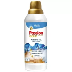   PASSION GOLD mosógél univerzális - argán olajjal 1L | 25 mosás | 8db/krt