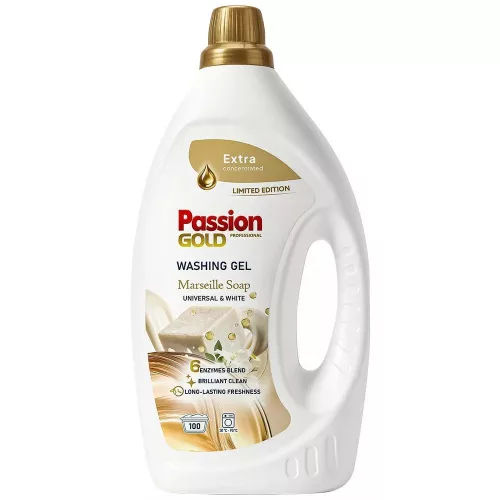 PASSION GOLD mosógél univerzális Marseille szappan illat 3,5L | 100 mosás | 3db/krt