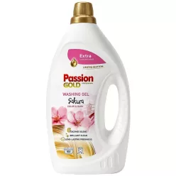   PASSION GOLD mosógél színes Sakura virág illat 3,5L | 100 mosás | 3db/krt