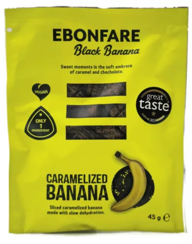 EBONFARE Black Banana - banán 45g | 25db/krt