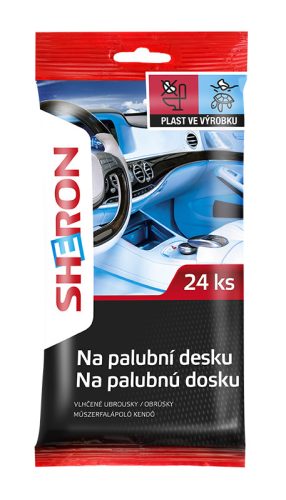 Sheron műszerfalápoló kendő 24db