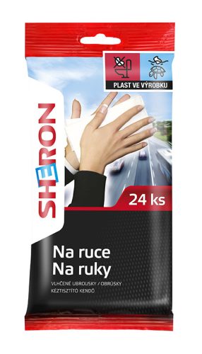 Sheron Kéztisztító kendő 24db